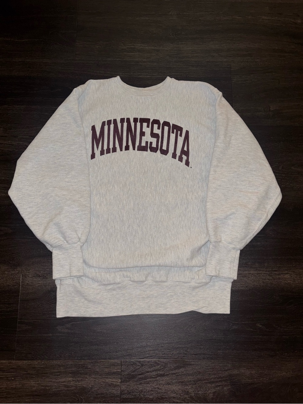 Vintage University Of Minnesota Golden Gophers Champion Reverse Weave Crewneck